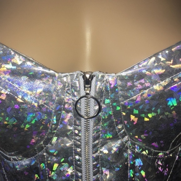LAST ONE!! New Charlotte Russe Sexy Padded Crop Top Bra - Picture 3 of 11